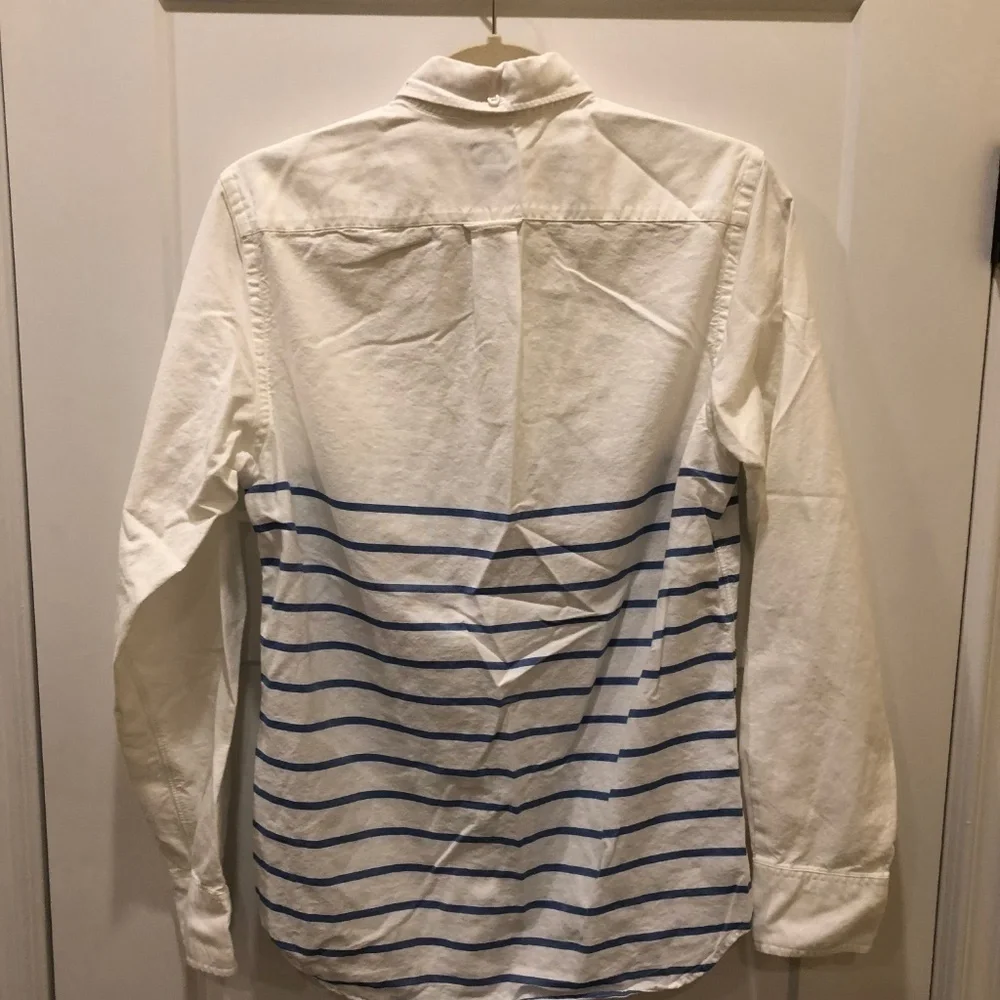 J. Crew Oxford Stripe Button Down